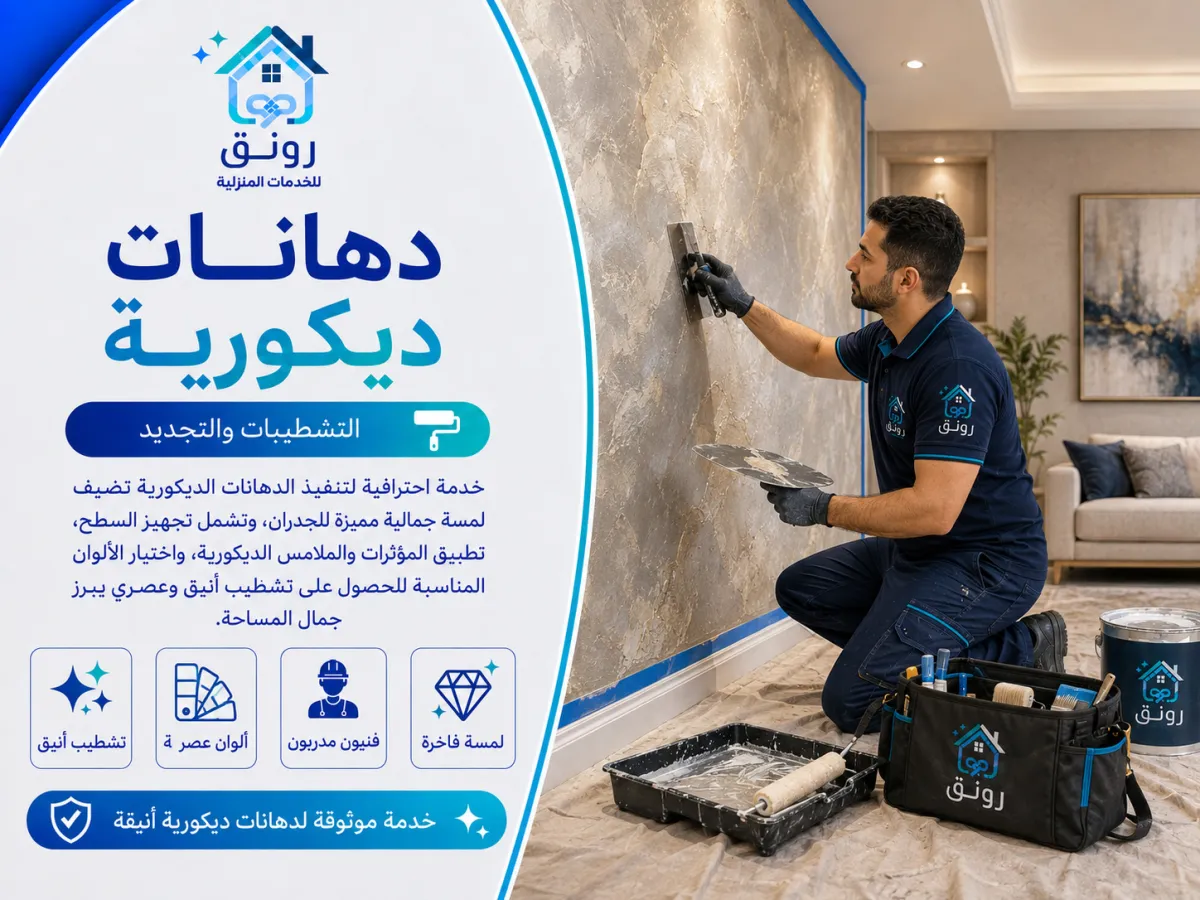 دهانات ديكورية