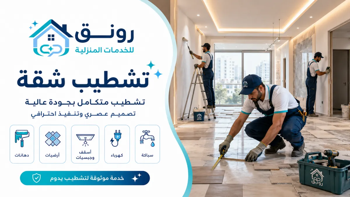 تشطيب شقة - التجمع الثالث
