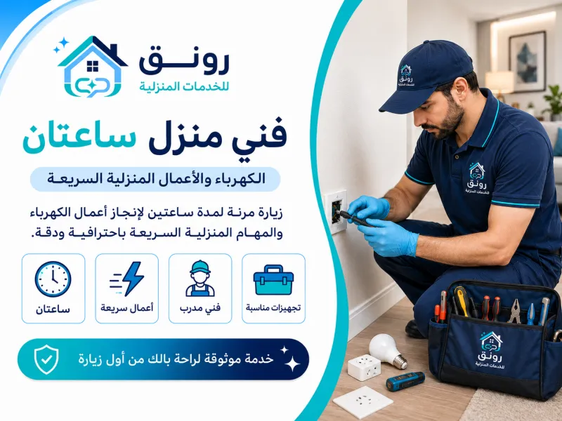 فني منزل ساعتان