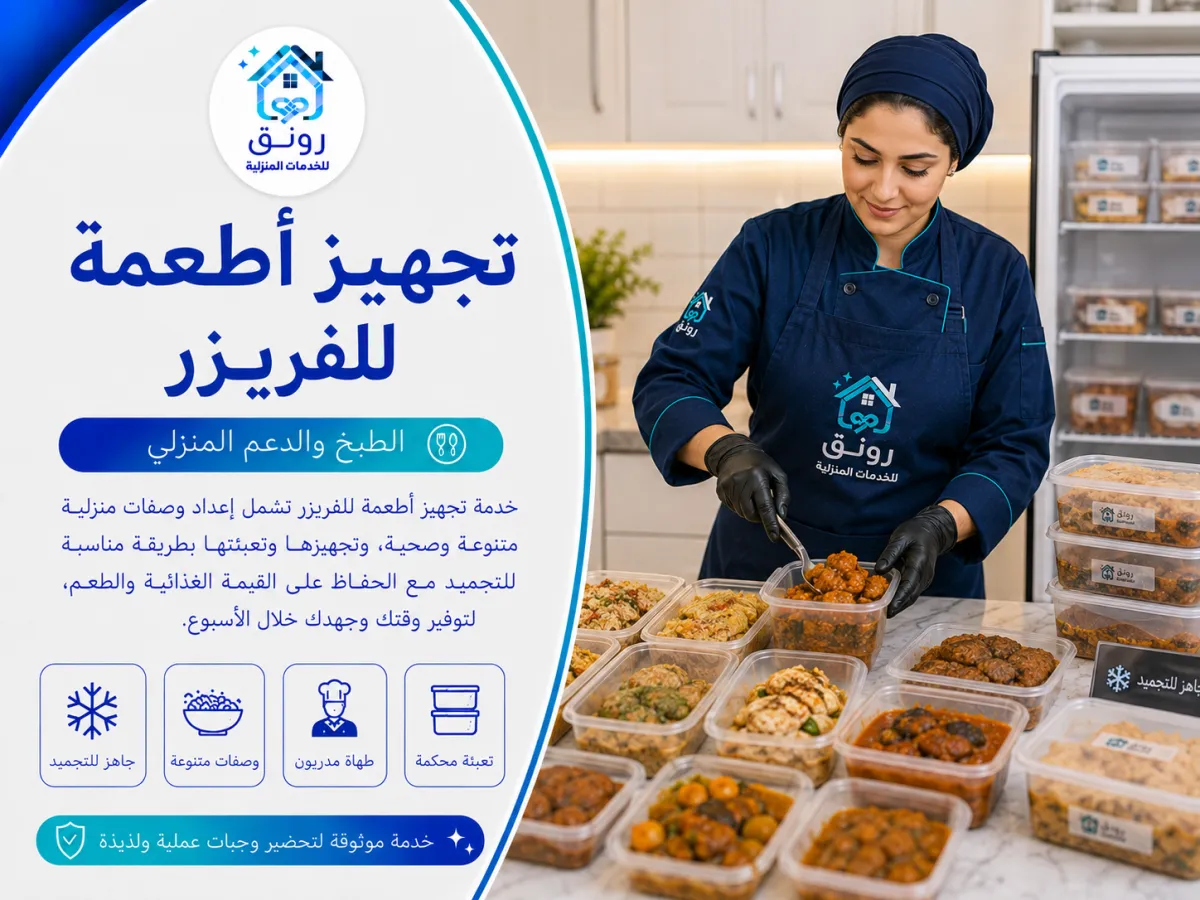 تجهيز أطعمة للفريزر - مصطفى النحاس