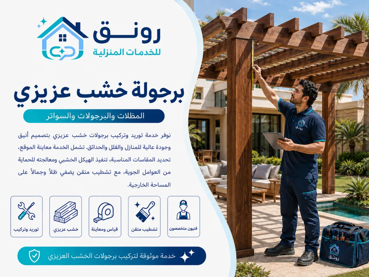 برجولة خشب عزيزي - المستثمرين الجنوبية