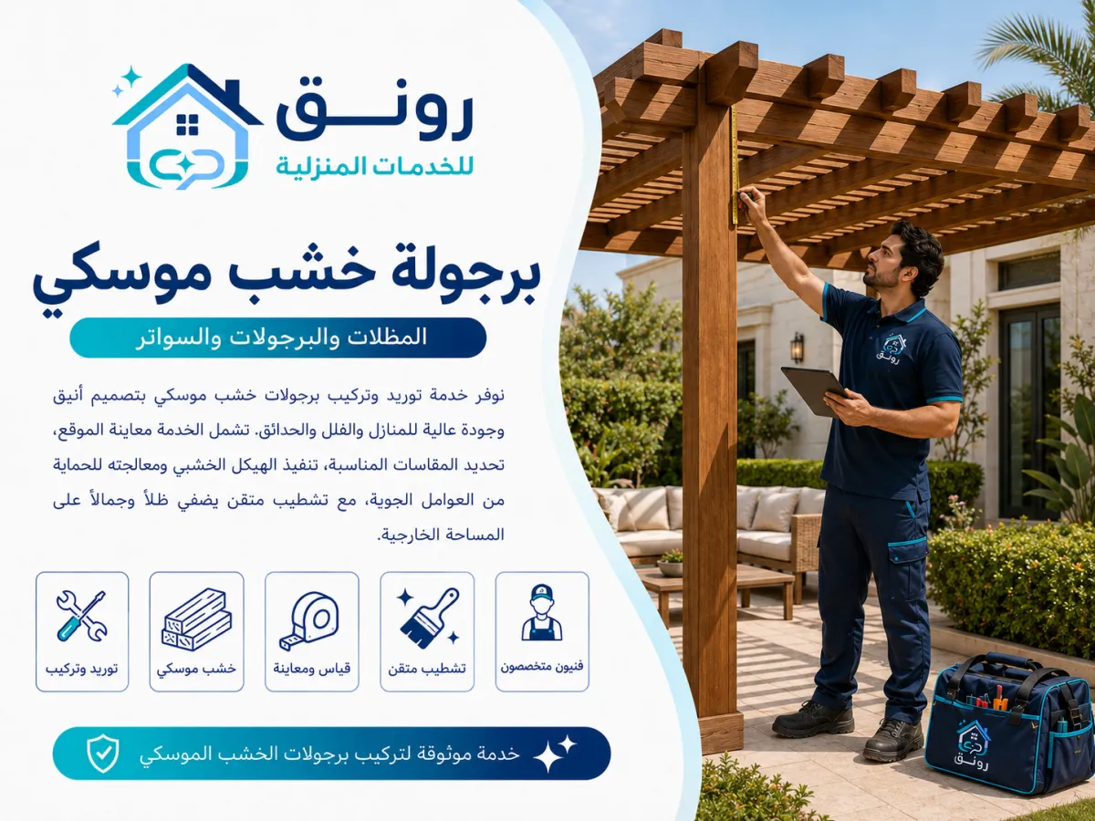 برجولة خشب موسكي - المستثمرين الجنوبية