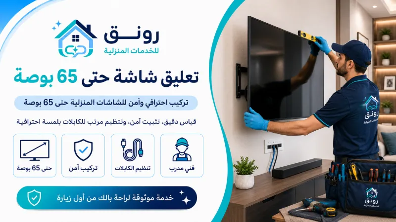 تعليق شاشة حتى 65 بوصة