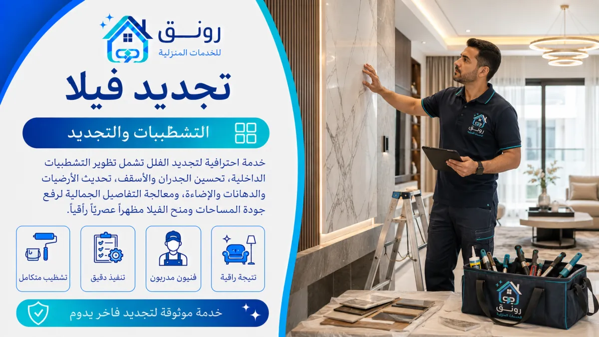 تجديد فيلا - المستثمرين الجنوبية