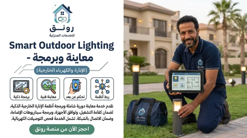 Smart Outdoor Lighting - معاينة وبرمجة