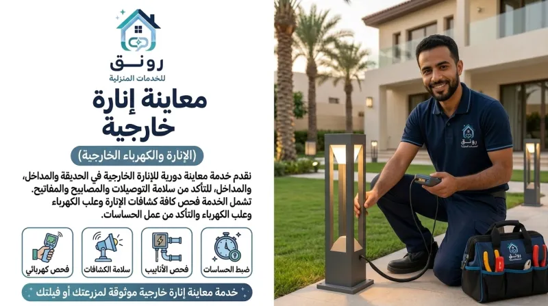 معاينة إنارة خارجية