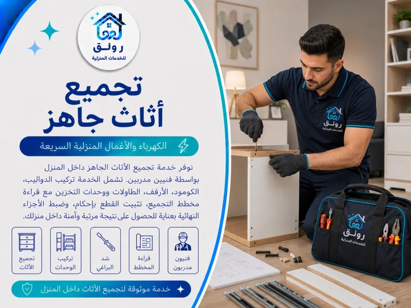 تجميع أثاث جاهز