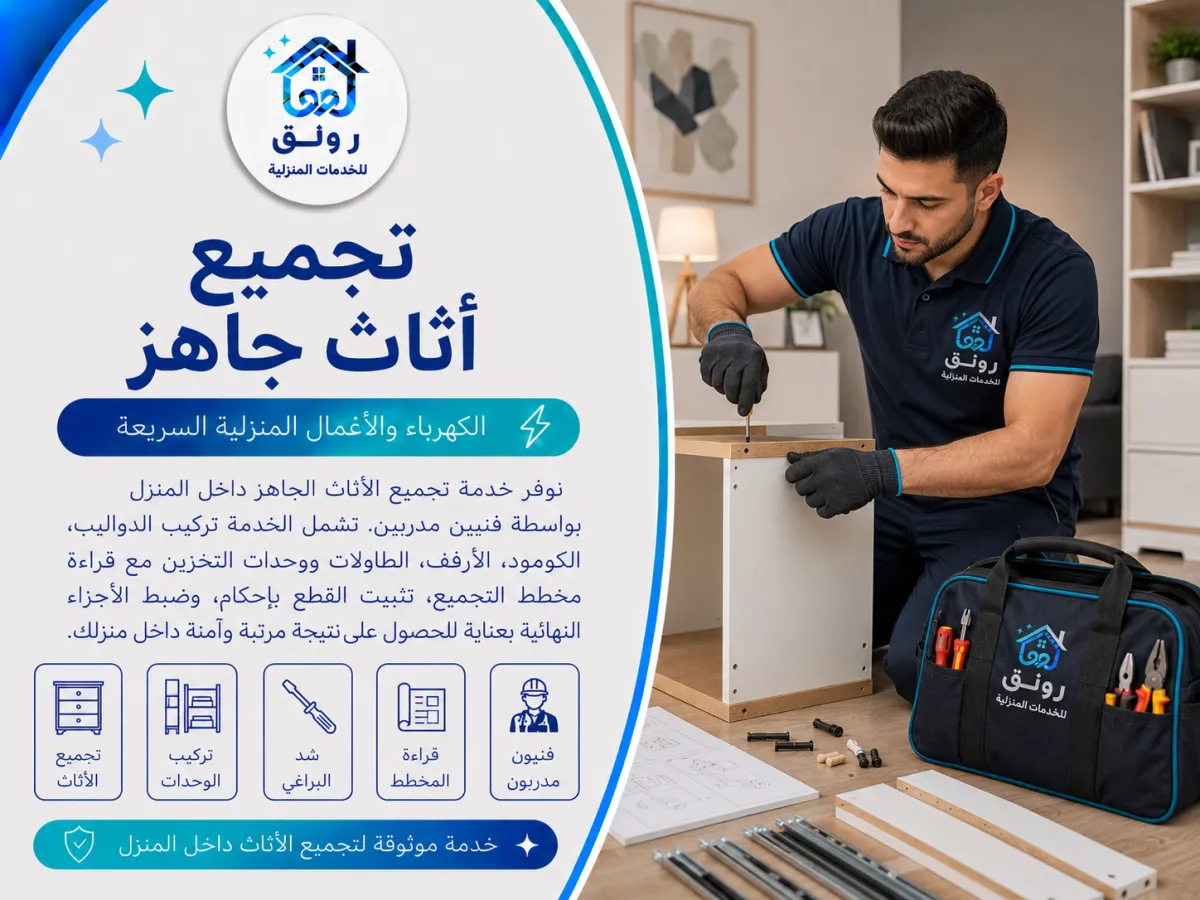 تجميع أثاث جاهز - مصطفى النحاس