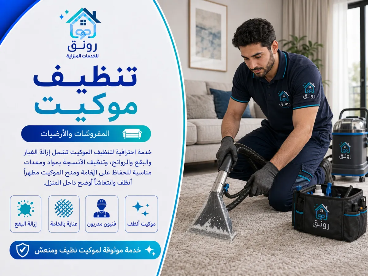 تنظيف موكيت - مدينة 6 أكتوبر
