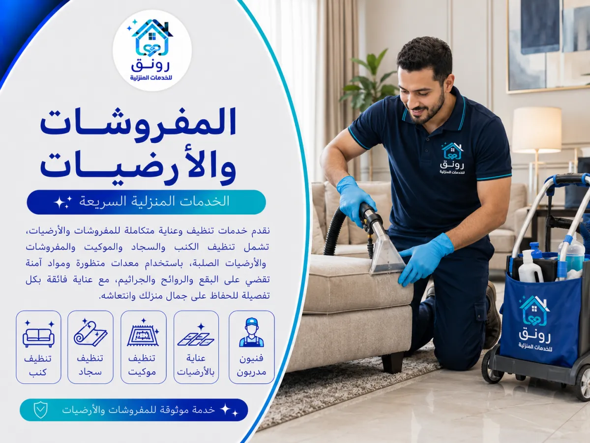 المفروشات والأرضيات