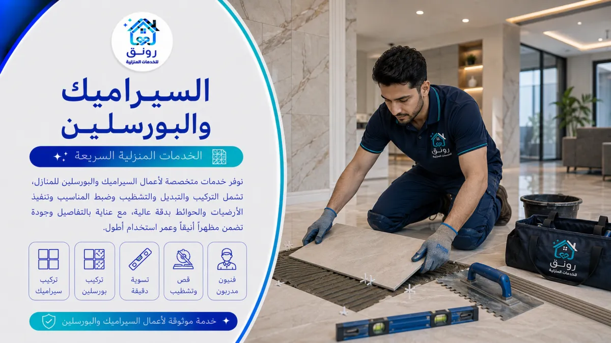 السيراميك والبورسلين